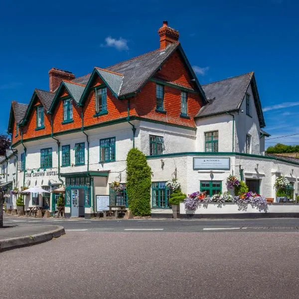 The Crown Hotel, hotel in Luccombe