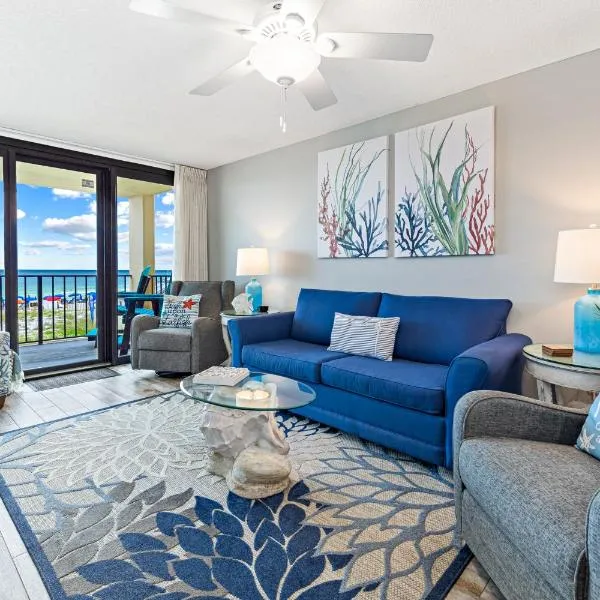 Updated Beachfront 2 BR 2 Bath Condo with direct views of the beach – hotel w mieście Orange Beach