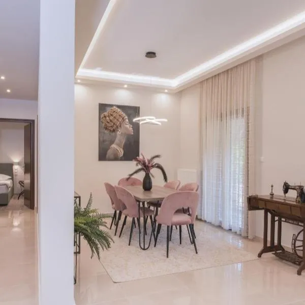 Luxury Moi Apartment in Bafra Village, hôtel à Ioannina