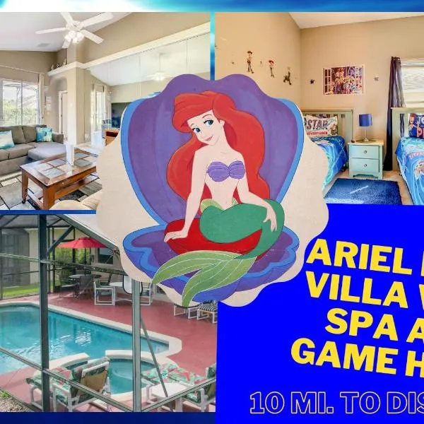 Pool Spa Oasis! 4br Home W Game Room Near Disney, hotel v Orlandu