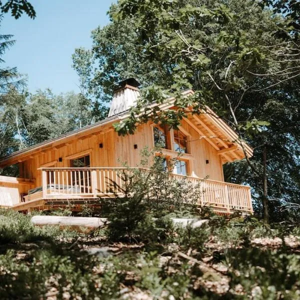 The WoodPecker Lodge, hôtel à Waimes