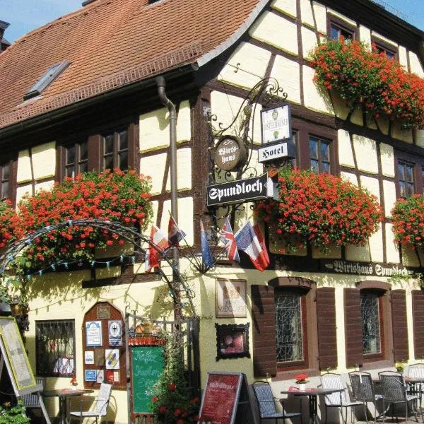 Spundloch- das Hotel & Weinrestaurant, hotel di Veitshöchheim