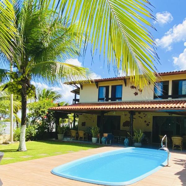 Casa Pé na Areia Carneiros - 15Hosp - 7Qts - Área privativa - Cozinheira - Foto 4