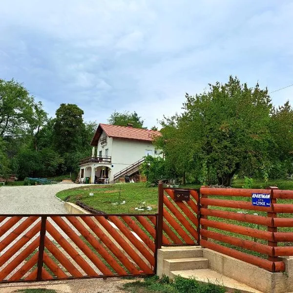 Apartman Lynx on lake Sabljaci, hotel v destinaci Ogulin