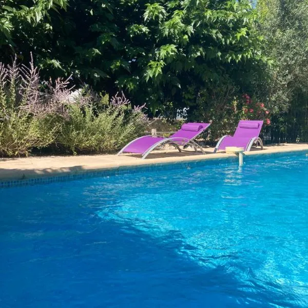 Le clos des olivettes, khách sạn ở Sainte-Croix-de-Quintillargues