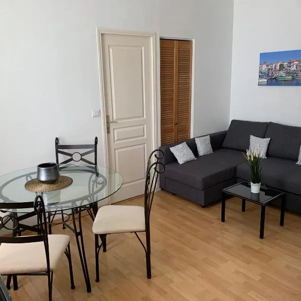 Biarritz centre, près Avenue de Verdun, cosy Apt 2 pieces , salon , chambre séparé, rue très calme à 10 minutes à pied de la grande plage, hotel v destinaci Biarritz