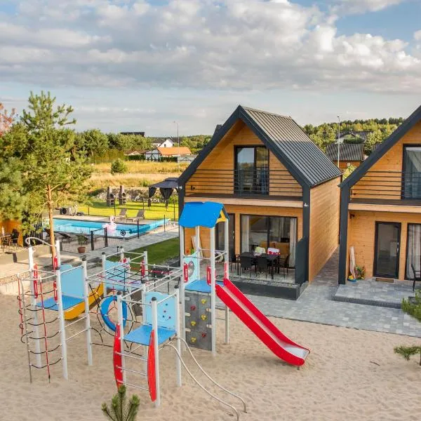 Huśtawka i Hamak - Domki z basenem nad morzem Ustka, hotel en Ustka