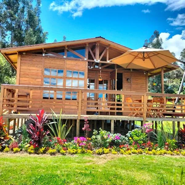 Chalet el jardín, hotell i Ráquira