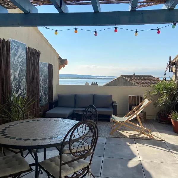 Appartement moderne, vue imprenable, hotel in Bages
