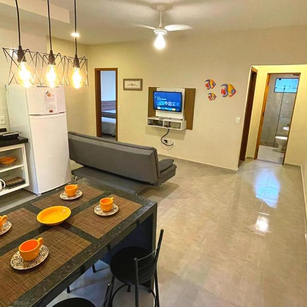 Refúgio Praia Lagoinha Ubatuba-SP Condomínio Samola apto 05