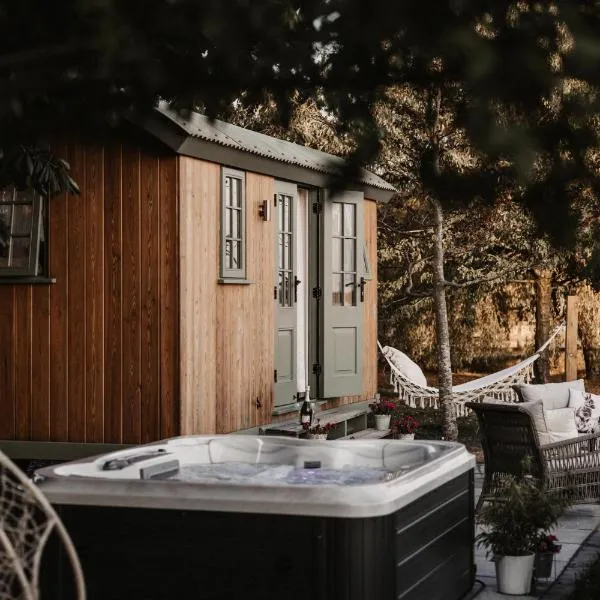 The Dragonfly Shepherds Hut, hotel in Colchester