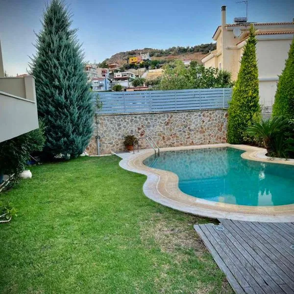 포르토 라프티에 위치한 호텔 Ένας ευχάριστος χώρος με πισίνα