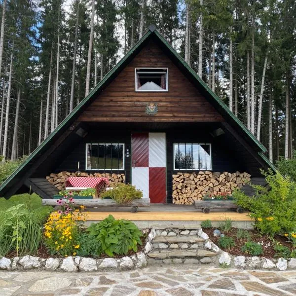 Berghütte Waldheimat, hotel v destinaci Ratten