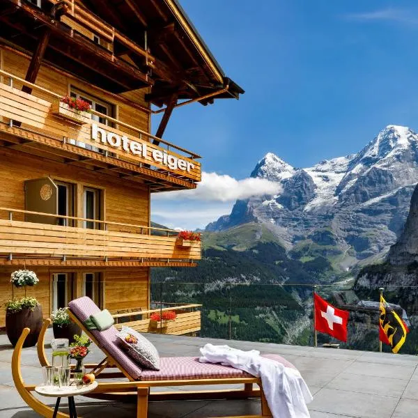 Eiger Mürren Swiss Quality Hotel, hotel a Mürren