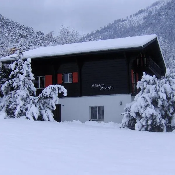 Chalet Esher Surrey, hotel in Ried-Brig
