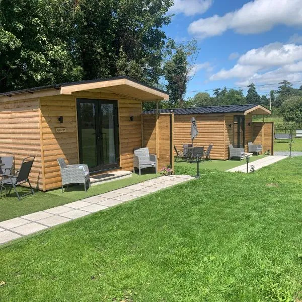 Mourne Meadow Cabins- Foxes Den: Castlewellan şehrinde bir otel