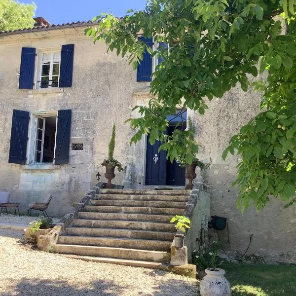 Vue de la Riviere, hotel in Ponteyraud