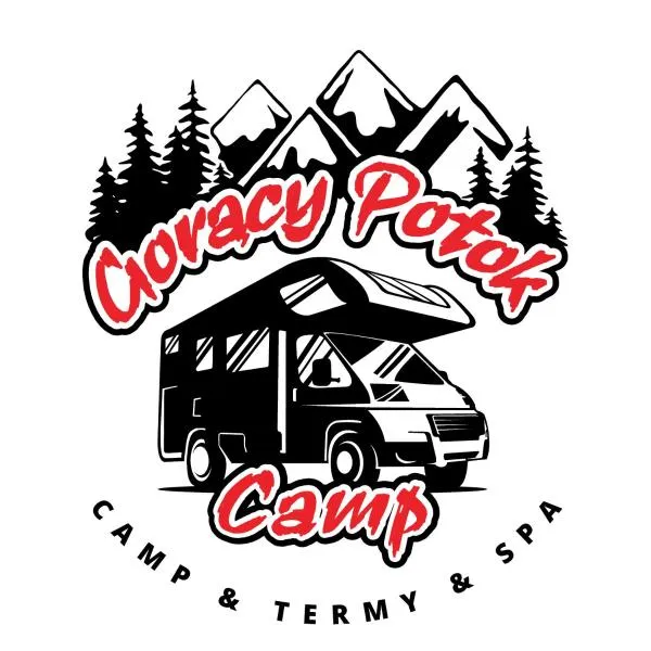Camp Gorący Potok- parcele kamperowe、シャフラリのホテル