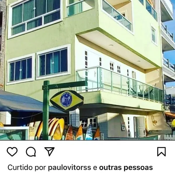 Felicidade in sea front, hotel in Saquarema