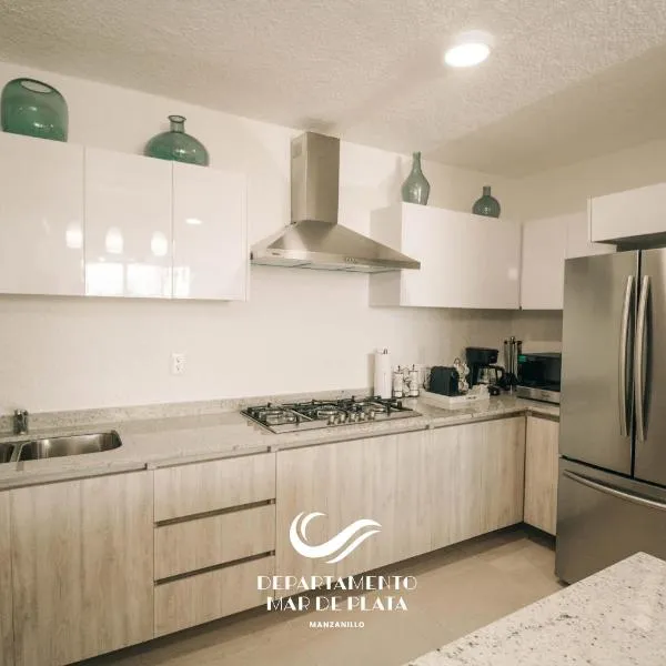 Hermoso Departamento Nuevo a 50 metros de playa!!, hotel v destinaci Manzanillo
