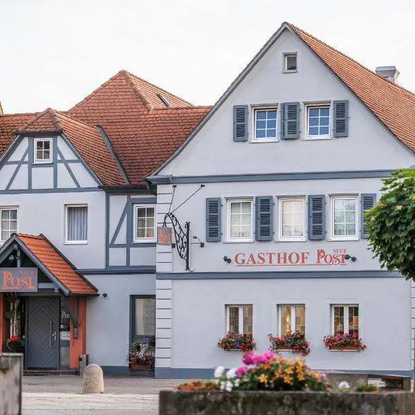 Hotel-Gasthof Neue Post, Hotel in Leutershausen