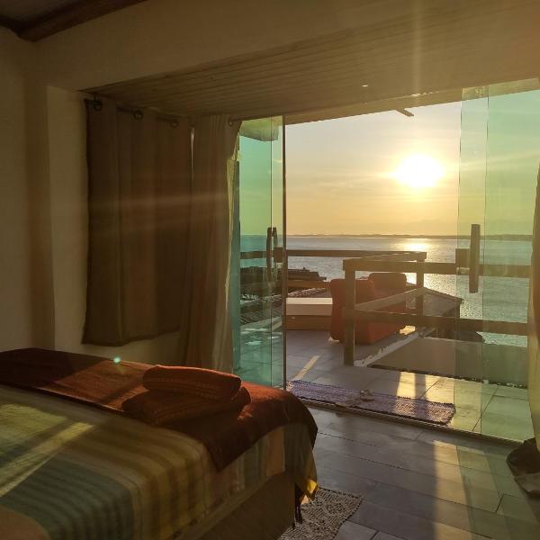 Pousada Marambaia Café - Praiana, econômica, Com café da manhã, piscina e hidromassagem ao ar livre - Frente para o mar - Foto 2