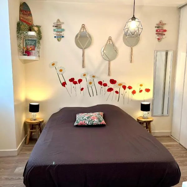 Le Mini Nid, accès terrasse de l'établissement, hotel v destinaci Rives