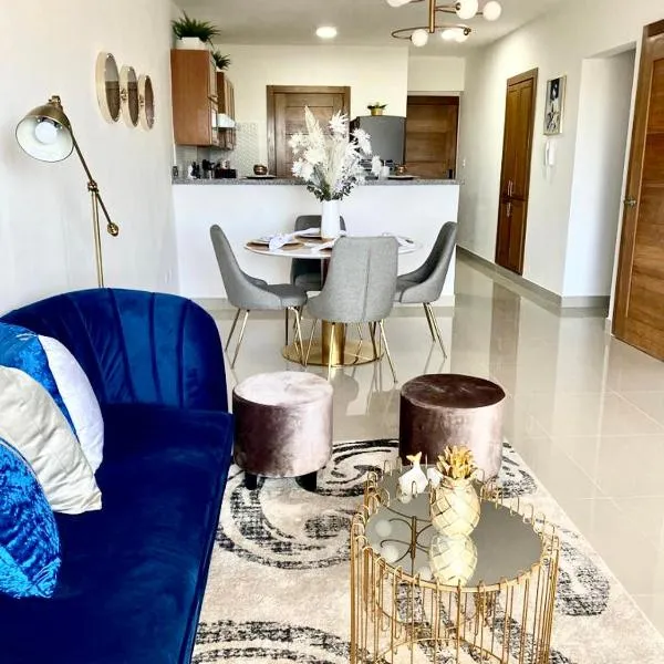 산토도밍고에 위치한 호텔 Super Luxurious L6 Sky Blue Apartment