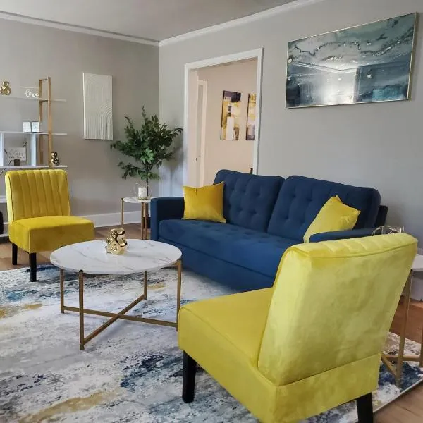 Cheerful 2 BR Near Colleges, Downtown, Attractions, hotel v destinaci Montgomery