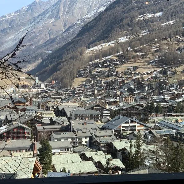 Triftbach - View over Zermatt, hotel in Zermatt