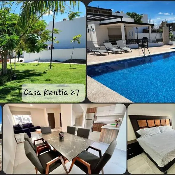 Kentia 27, Residencial privado, accesible y cómodo, מלון בNavolato