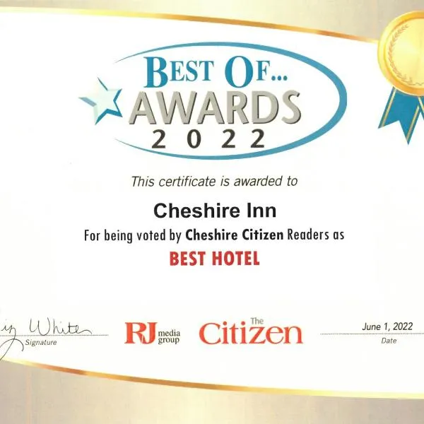 Cheshire Welcome Inn, hotel di Hamden