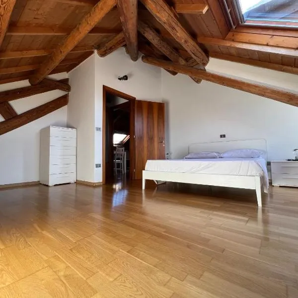 Visentin - Meraviglioso attico in legno, hotel en Visome