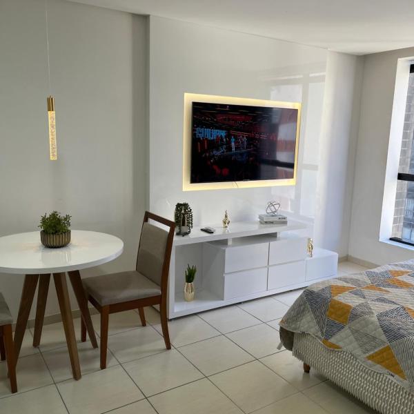 Suíte luxo com tela de cinema no América Towers Studio Residence - Foto 3
