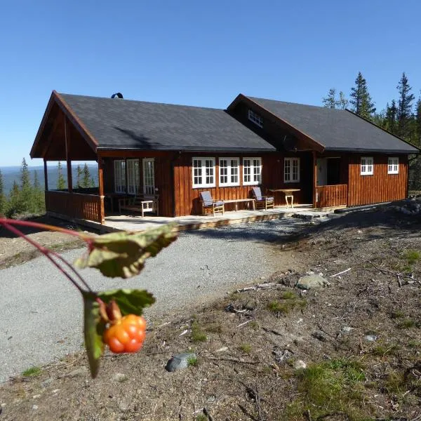 Ny hytte i flott turterreng, hotel v destinaci Nore