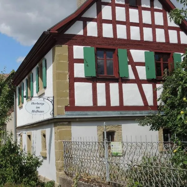 Pilger- und Radlerherberge Herberge im Hofhaus, hótel í Colmberg