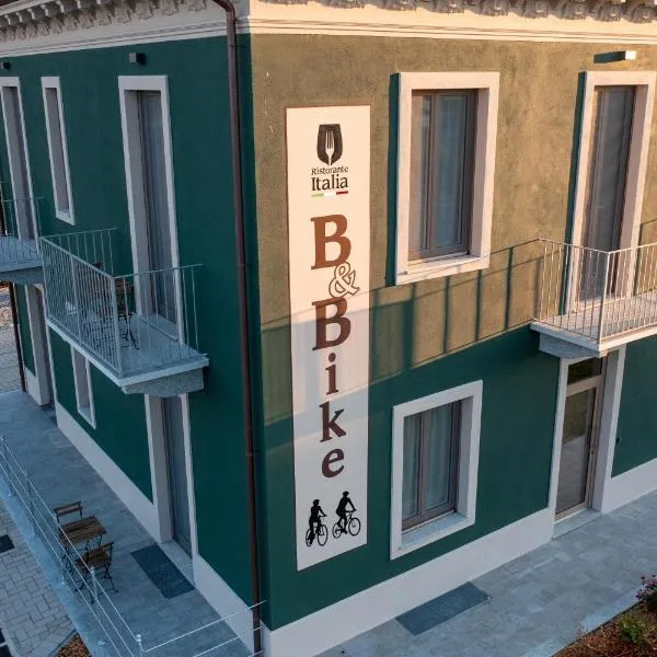 B & Bike di Ristorante Italia, hotel em Mombello Monferrato