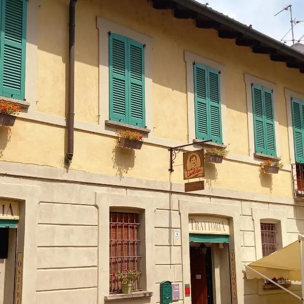 Carlito's Trattoria con alloggio, hotel a Vertemate