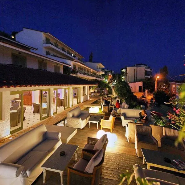 Sandy Bay Hotel, hotel di Plomarion