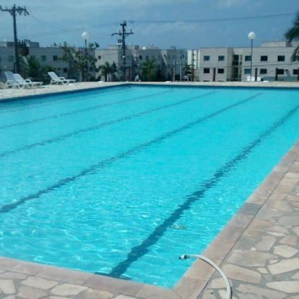 Lindo apartamento com vista espetacular para lago