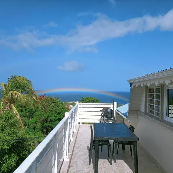 A la Belle aux étoiles, hotell i Baillif