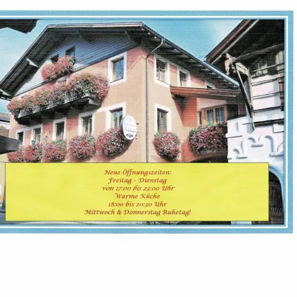Gasthof Zum Stollhofer, hotell sihtkohas Inzing