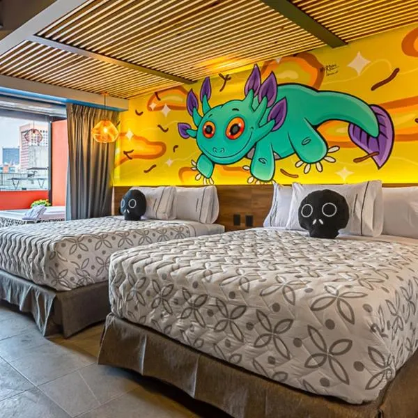 Barrio Downtown Mexico City Hostel, hotel v destinaci Mexico City
