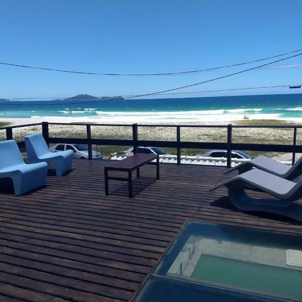 Casa do Beiral Azul 6 Qts Pé na areia Piscina
