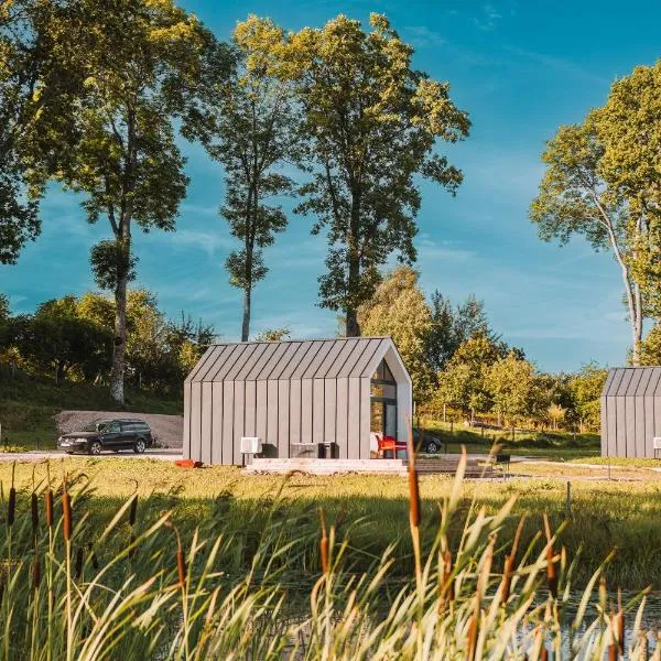 PullanHouse Laima - small and cosy lakeside holiday house, hotel in Alūksne