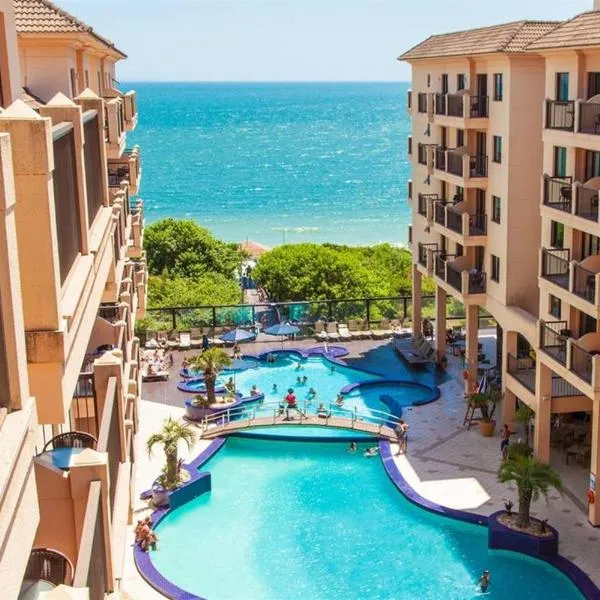 Florianópolis में, होटल Studio no Jurerê Beach Village - Pé na areia