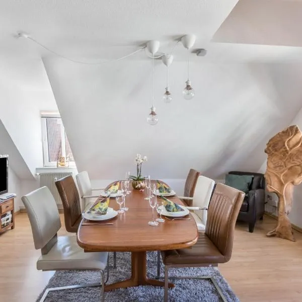 Blumenhaus-apartment Friedrichstadt โรงแรมในฟรีดริชชตัดท์