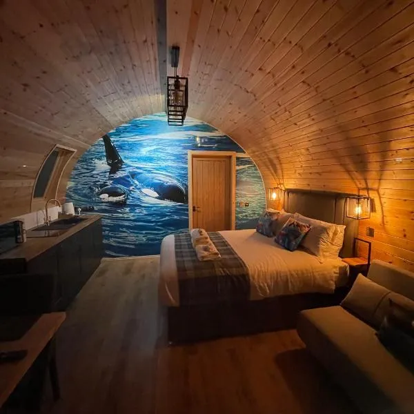 4 Sinclair bay lodges, ξενοδοχείο σε Keiss