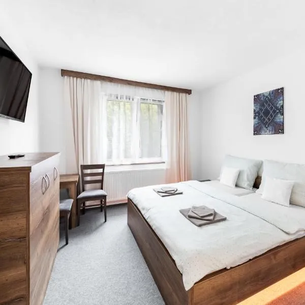 Jeseníky Apartmán číslo 5, hotel Nové Losinyben