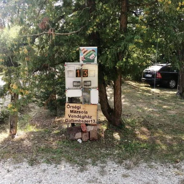 Őrségi Mazsola Vendégház, hotel v destinaci Öriszentpéter